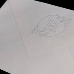 Bookplate ornaments circle roses