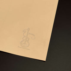 Guitar bookplate with wire
