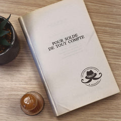 Ex-libris stamp of Mr. Moustache