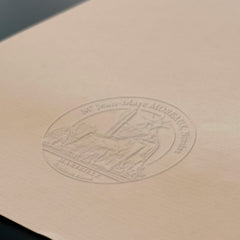 Notary embosser