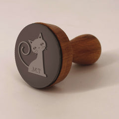 Cat initials stamp