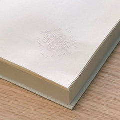 Dry stamp with diamond-shaped ornaments