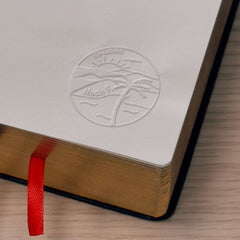 Desert oasis bookplate embosser