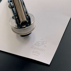 Rocket and Stars Birth Embossing