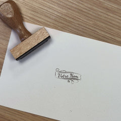 Wavy stamp ornaments