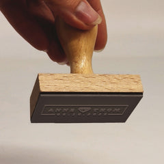 Diamond wedding stamp