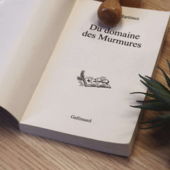 Book stamp with glasses