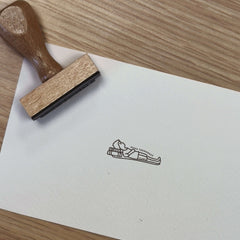 Books Nap Stamp