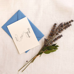 Wedding Stamp with outstretched hands