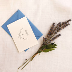Wedding ribbon stamp
