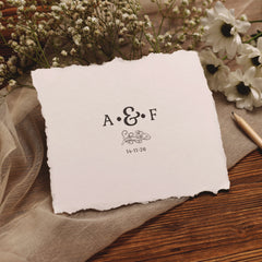 Wedding Stamp in the Wind