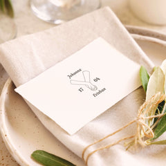 Wedding stamp, hand in hand