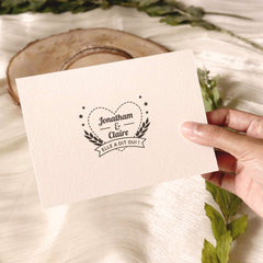 Wedding stamp to say yes