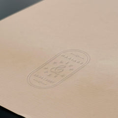 Elegant wedding dry stamp