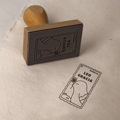 Stamp Bird ex-libris stamp