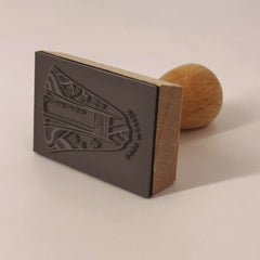 Japanese kimono bookplate