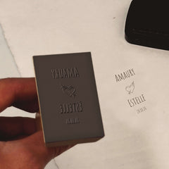 Double Heart Wedding Stamp