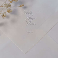 Large Wedding Embossing &amp;
