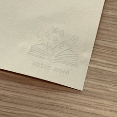 Ex Libris Book of Floating Letters