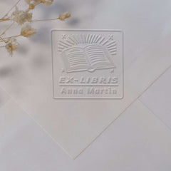Glossy bookplate