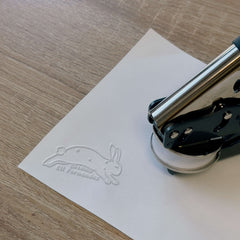 Bookplate bunny hop