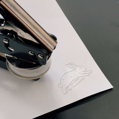 Bookplate bunny hop