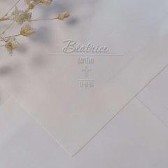 Baptism cross embosser